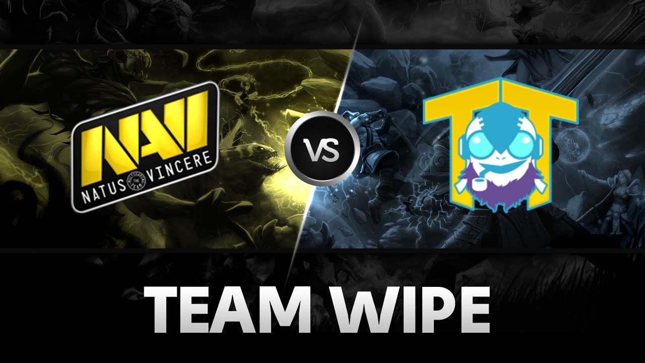 Team wipe by Na'Vi vs Team Tinker @ESL One Qualifier Europe