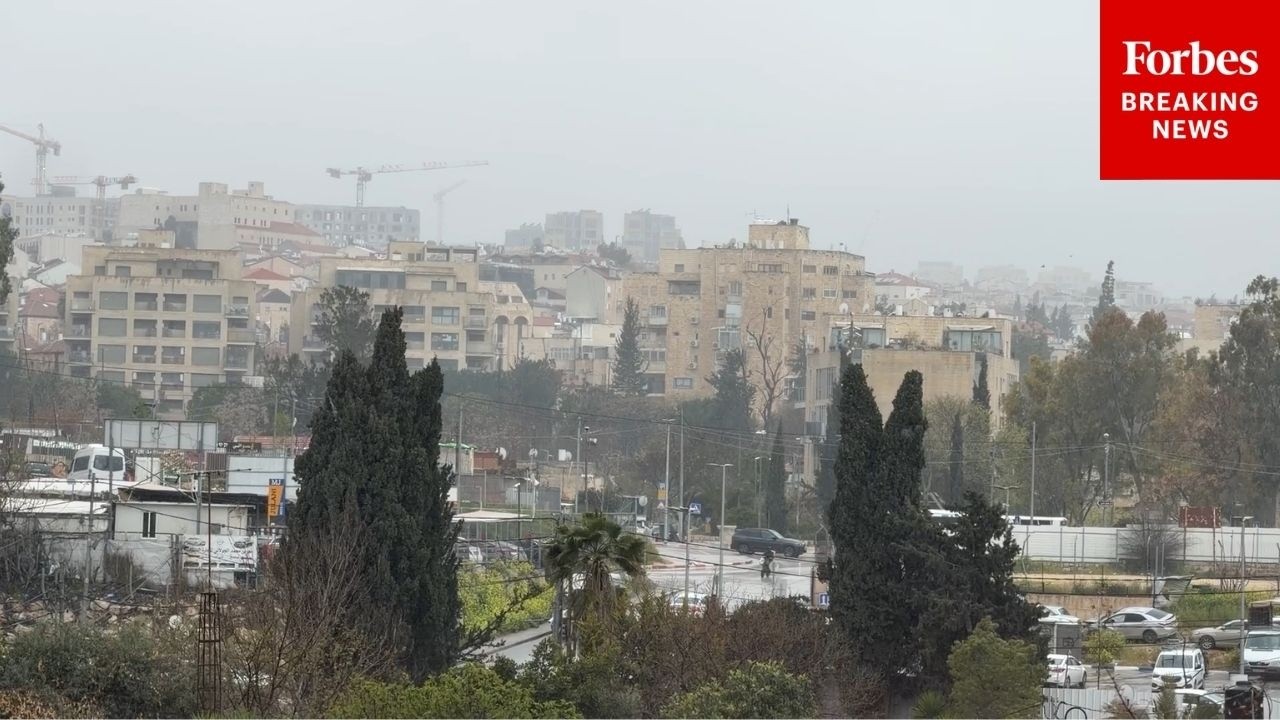 Air Raid Sirens Sound Across Jerusalem As Airstrikes Soar Over City Amid Ongoing Middle East Attacks