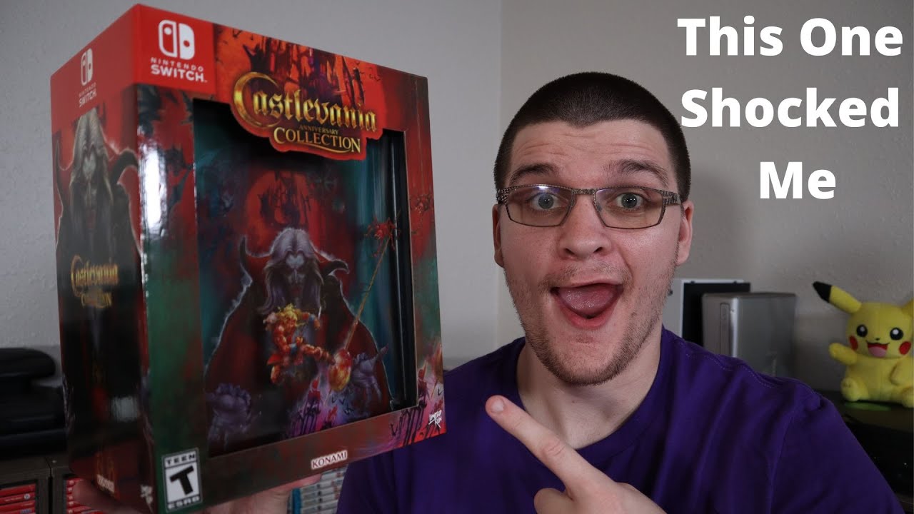 Unboxing Castlevania Anniversary Collection - Ultimate Edition for the Nintendo Switch