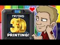 I Try: 3D PRINTING! - My First Time... THIS is AWESOME!