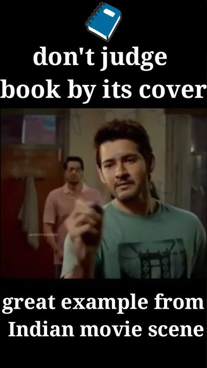 Don't Judge A Book By Its Cover Full Movie Don't judge book by its cover. indian movie scene #shorts - YouTube