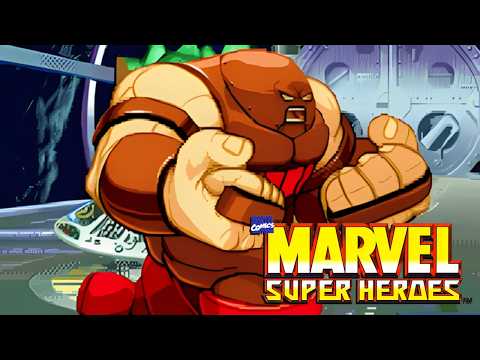 動作未確認】【ジャンク】CAPCOM MARVEL SUPER HEROES Marvel Super