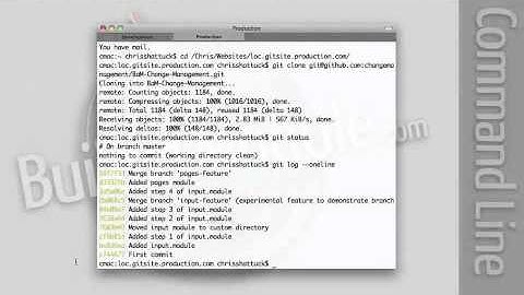 37. How to push a change from dev to production with push, fetch and merge (a Drupal how-to)