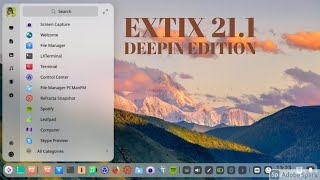 ExTiX 21.1 Deepin Edition