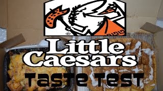 Little Caesars Loaded Crazy Bites &amp; Cinnamon Bites Taste Test