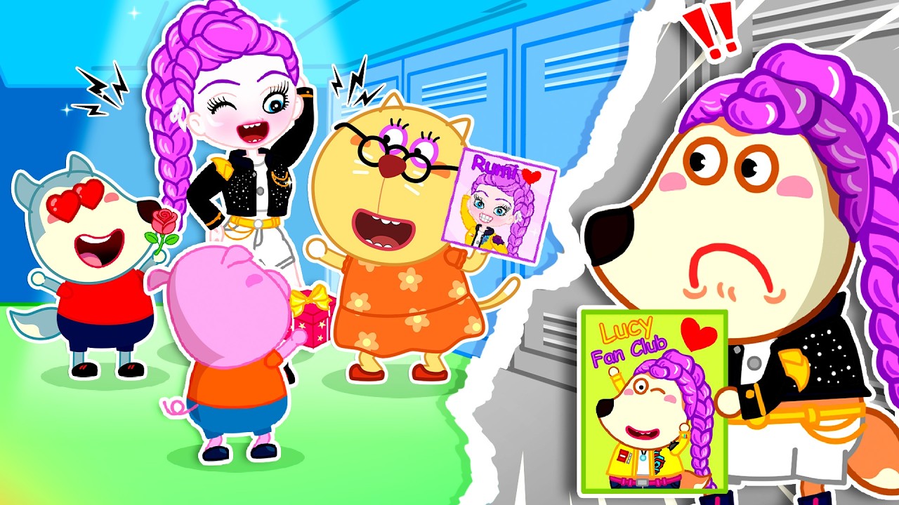 Famous RUMI Huntrix Is Here! 👩🏻 🎤 Finding Your True Color 💝 Kids Cartoon | Moro Learning World