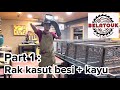 Part 1 - Rak Kasut Besi + Kayu