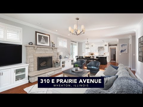 310 E Prairie Ave, Wheaton, IL home video tour