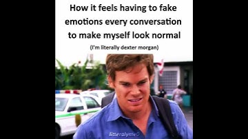 fake emotions