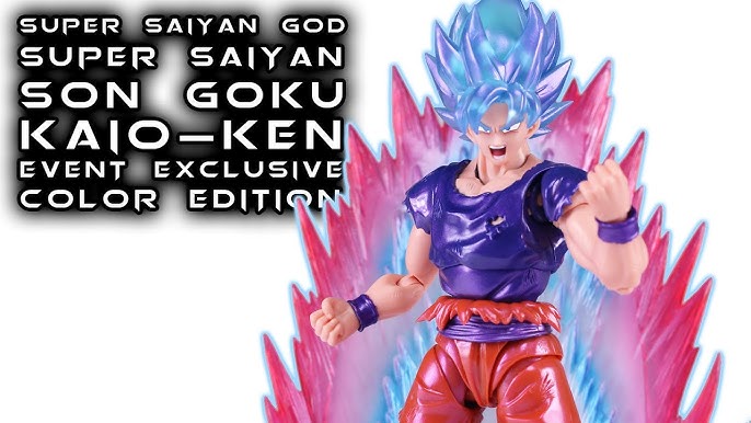 S.H. Figuarts Dragon Ball Super Super Saiyan God Goku (Saiyan God of V —  Nerdzoic Toy Store