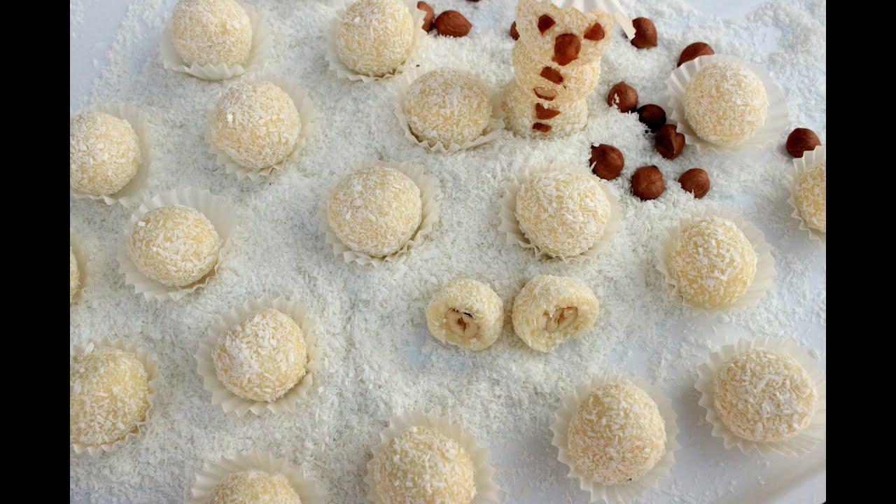 Rafaelo kuglice - Homemade Raffaello Balls