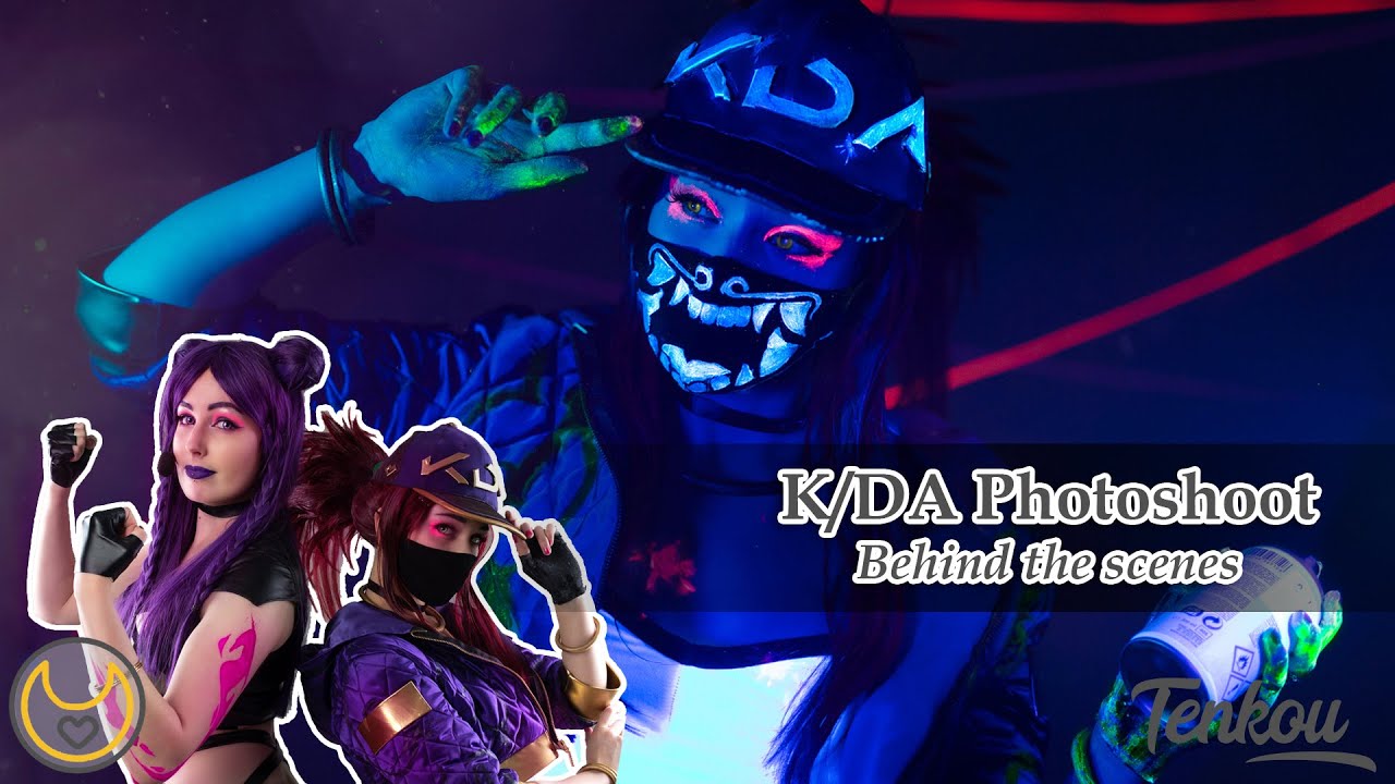 K/DA Photoshoot || Akali & Kai'sa