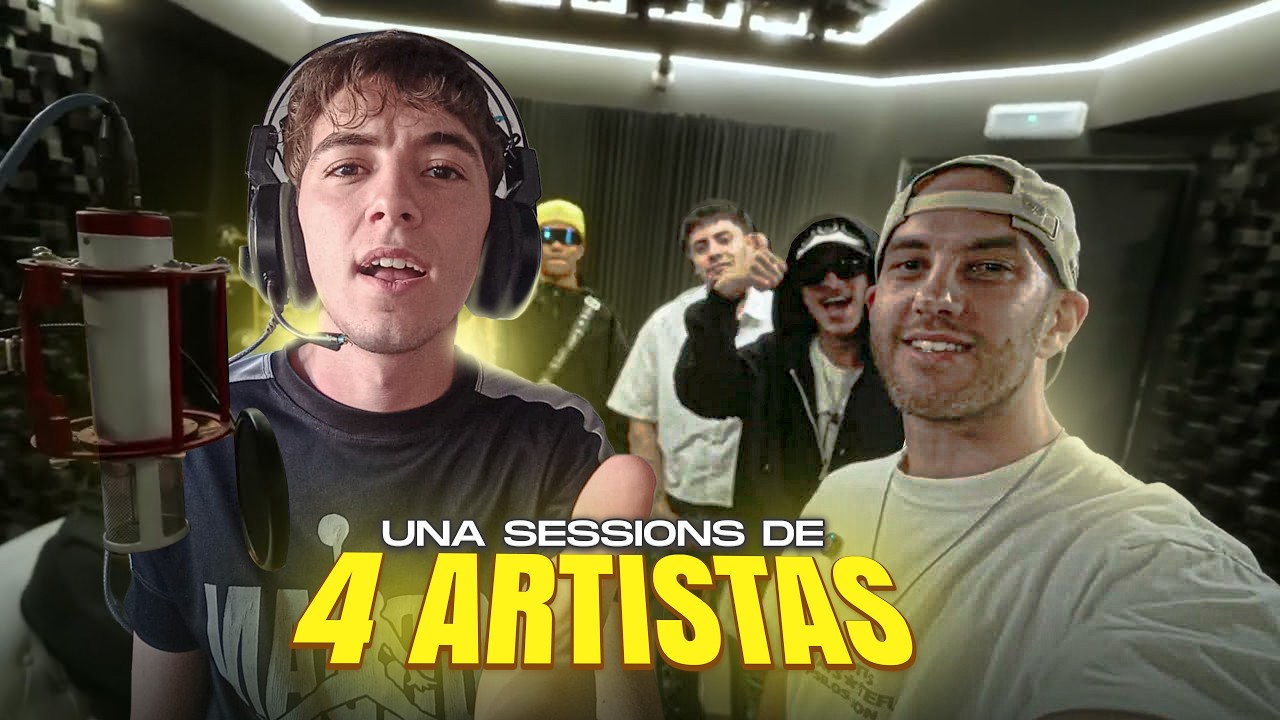 ASI SE GRABA UNA SESSIONS,  DE 4 ARTISTAS