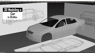 3D Modeling in 3dsmax | How to Model a Car