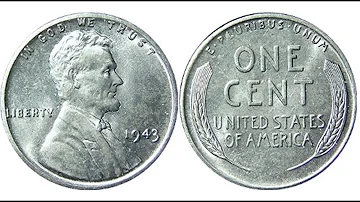 ¿Cómo puedes saber si un centavo de trigo de 1943 es de acero?