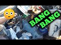 Trash picking - pew pew in a trash bag