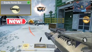 *NEW* Gravity Vortex Gun Operator Skill GAMEPLAY in COD Mobile|New Operator Skill Gravity Vortex Gun