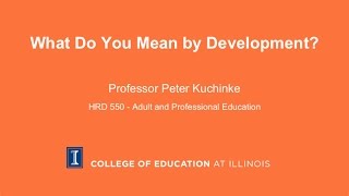 What Do You Mean by Development Guide