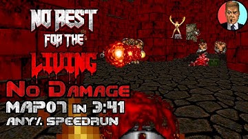 [World Record] No Damage Speedrun of No Rest For The Living Map 07 in 3:41