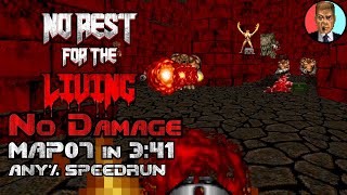 [World Record] No Damage Speedrun of No Rest For The Living Map 07 in 3:41