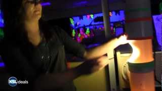 Glowgolf: Real glow-in-the-dark miniature golf