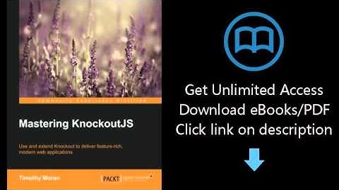 Download Mastering KnockoutJS PDF
