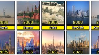 Cities Comparison: Then vs Now (2000-2025)