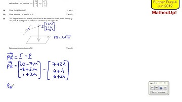 AQA FP4 June 2012 Q8
