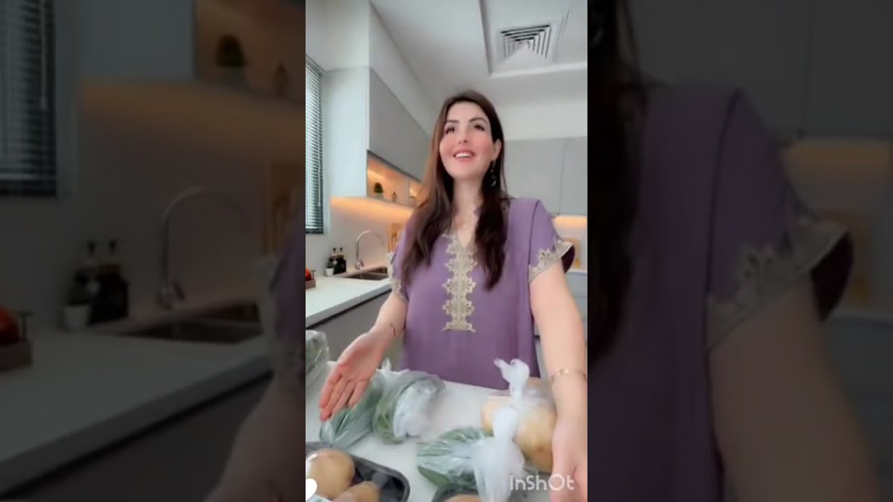 نور وعصام 😍 وصل طلبيه الاغراض عشان طبخه اليوم