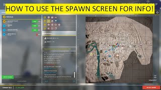 How to use the spawn screen in SQUAD to locate enemy FOBs!
