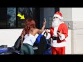 NAUGHTY Gold Digger Prank! Exposed by SANTA!