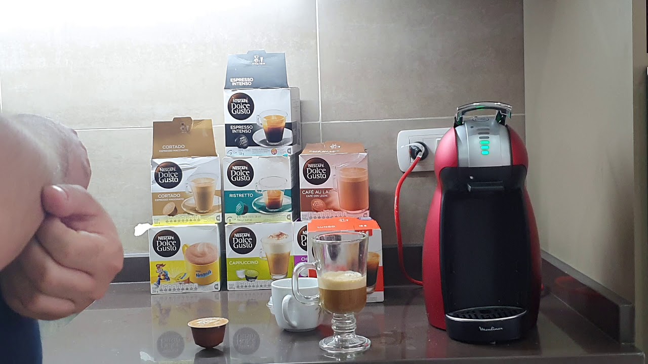 Nescafe Dolce Gusto. CORTADO. - YouTube