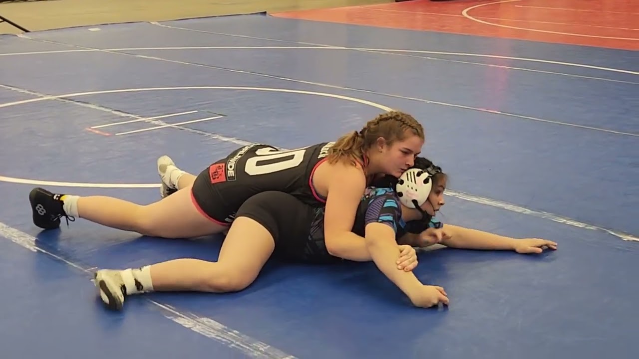 Audrey's first match Stockyard Stampede- Middle School Girls 165 in Fort Worth, TX 12.20.25