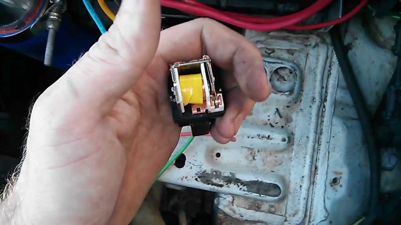 How to wire a relay, 5-pin and 4-pin Bosch style - YouTube solenoid switch wiring diagram 3 