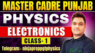 digital electronics -1 | master cadre science | master cadre physics | lecturer cadre preparation
