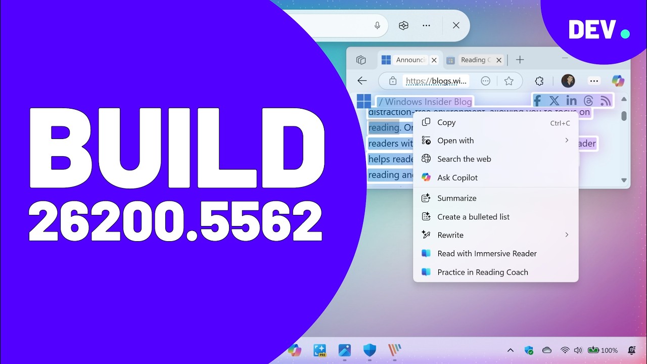 Windows 11 build 26200.5562 (KB5055642): Hands-on with NEW
