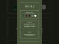 Old Money Olive Green Digital Wedding Invitation Video | Animated Save the Date Template