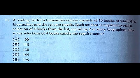 Problem 11 - Official GRE Practice Test 1 - Quantitative portion