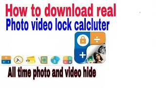 Calculator Photo Video Hide _Calcuator Hide Photo And calCultor App Lock screenshot 1