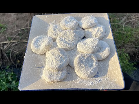 Kuih Tepung Gomak Inti Kelapa