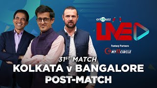 Cricbuzz Live: Match 31, Kolkata v Bangalore, Post-match show