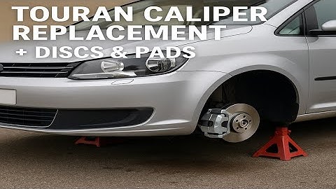 VW Touran 1T - Front Caliper + Brake Pads & Discs