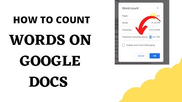 How to Find Number of Words Count In Google Docs