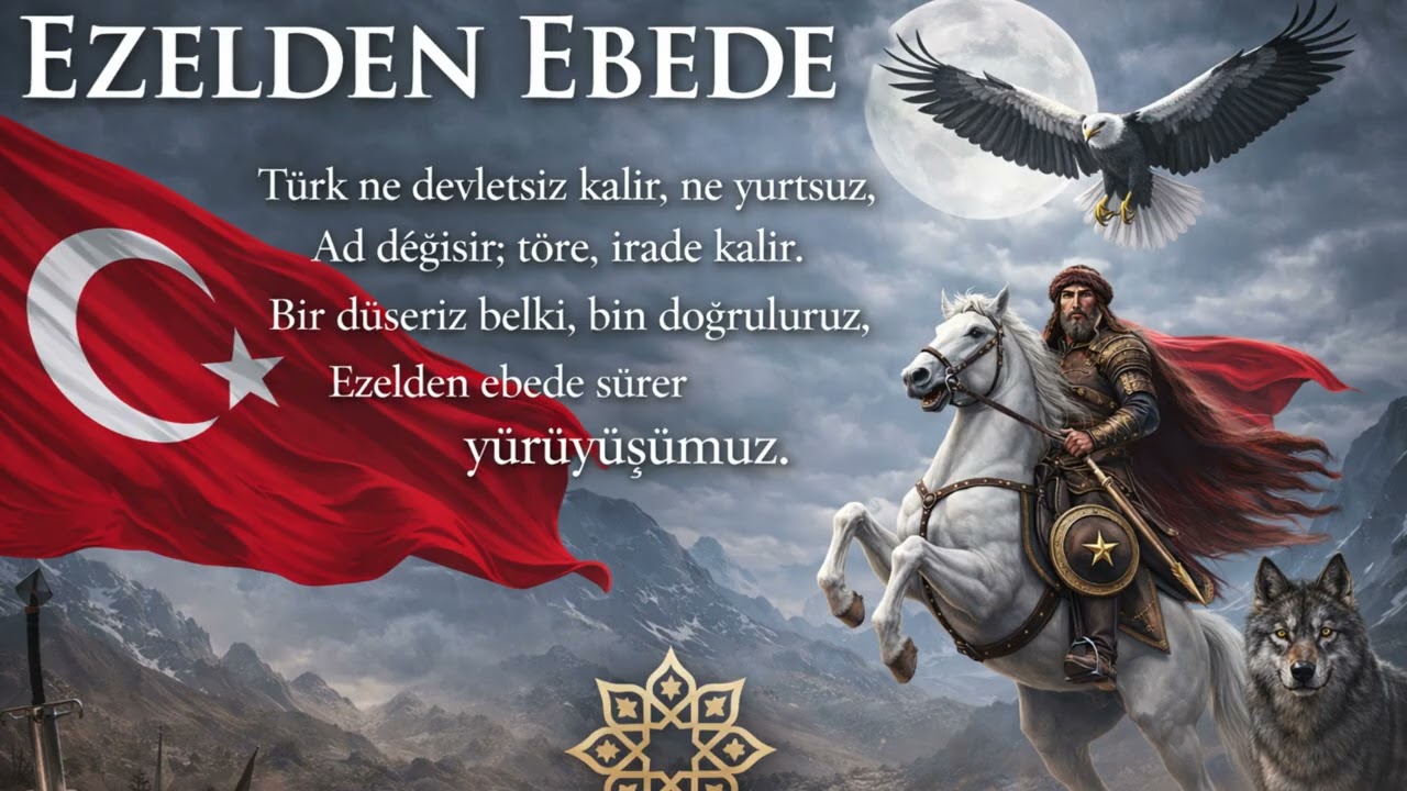 EZELDEN EBEDE | Türk Ne Devletsiz Kalır Ne Yurtsuz | Epik Türk Rock