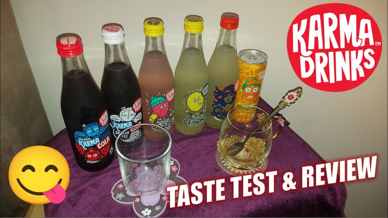 ALL FLAVOURS! Karma Drinks Taste Test and Review
