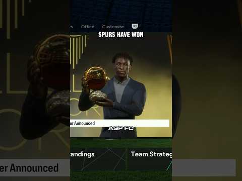 Trying to win the Ballon d&#39;Or with Nicolas Jackson on FC 24