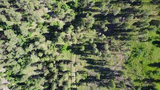unedited 4k Drone Vid devils tower surrounding area 3
