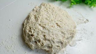 The famous 100-year-old Turkish bread! Bread without kneading in 5 minutes! screenshot 5