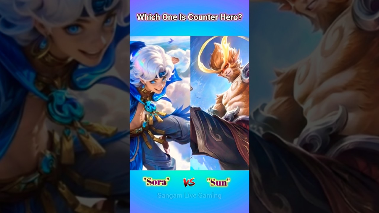 Sora VS Sun | Mobile Legends Counter Hero | Mlbb Best Hero 