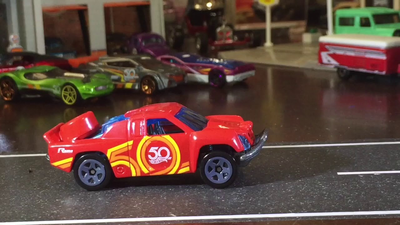 hot wheels 50th anniversary track stars 5 pack